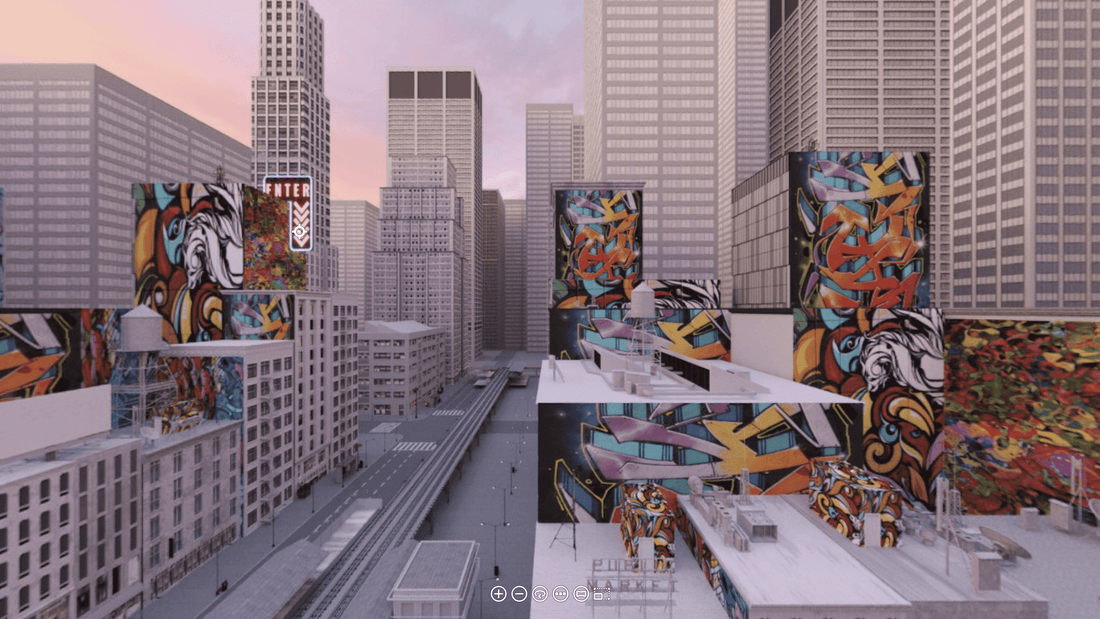 Graffiti City Park and Virtual Real Estate